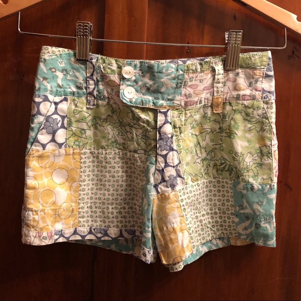 Girls patchwork shorts